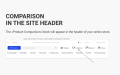 Product comparison module for PrestaShop online stores
