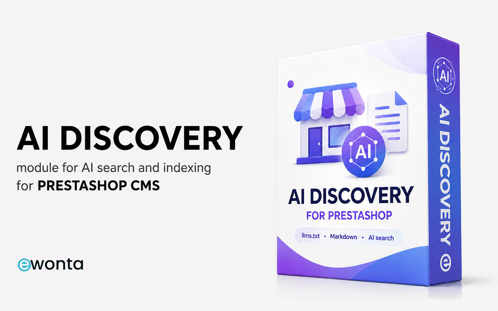 AI Discovery for PrestaShop — llms.txt & AI Indexing Module