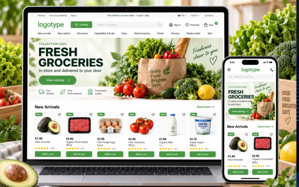 PrestaShop Theme for Grocery Stores & Food Delivery | Ewonta