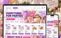 PrestaShop Theme for Party Supplies Stores | Ewonta