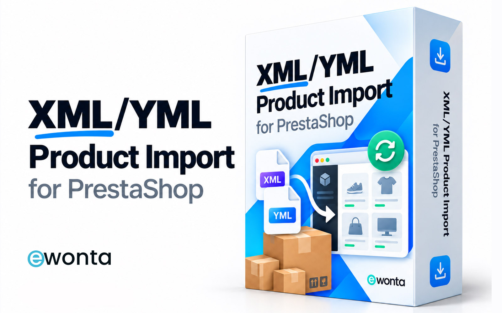 Product Import for PrestaShop — XML & YML Supplier Feed Import Module